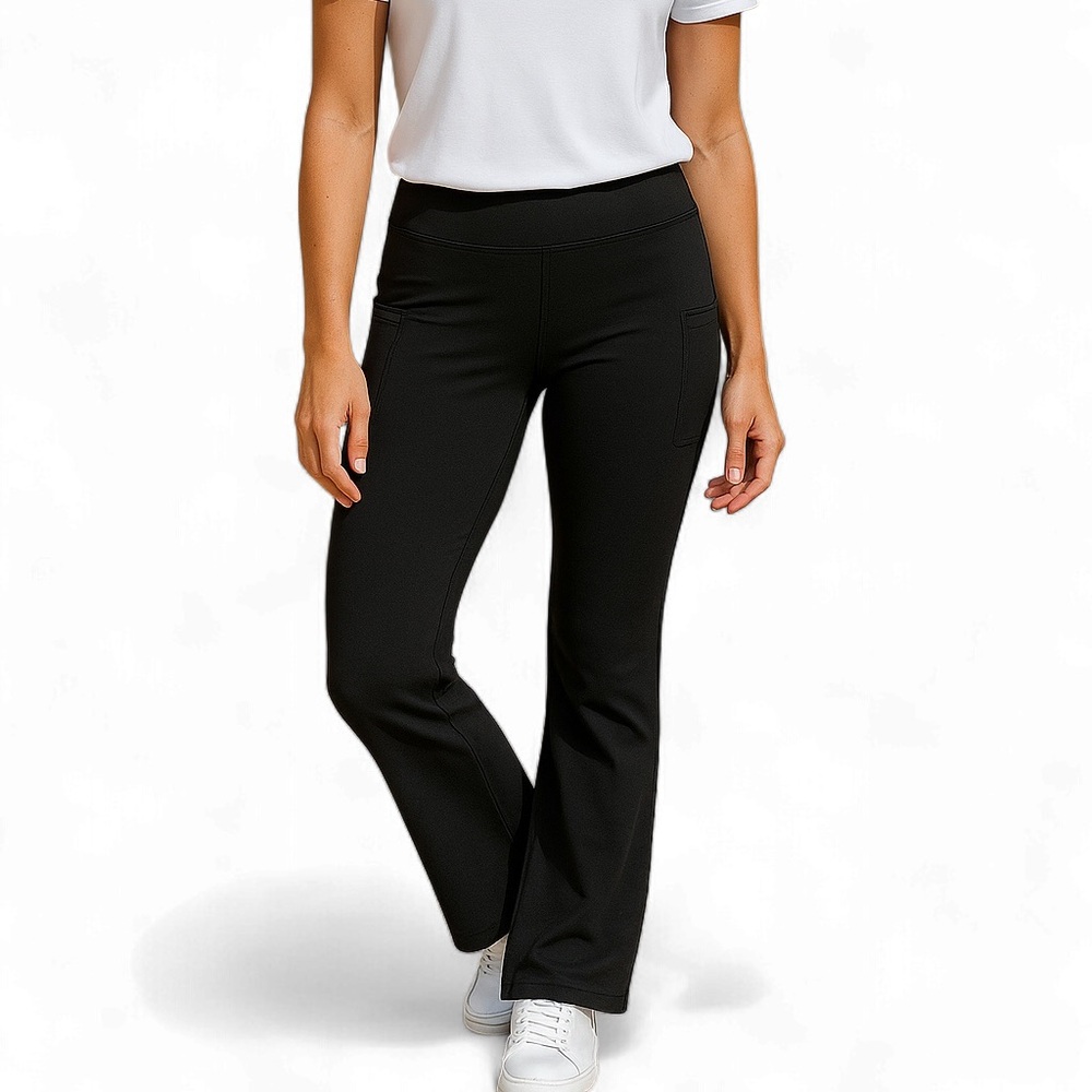 Jessica Simpson Active Black Side Pocket Leggings